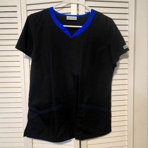 Size small scrub top